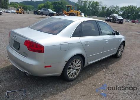 2008 Audi A4 2.0T Quattro from USA, damaged, VIN WAUDF78E18A137394